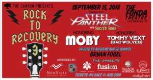 ‘Rock To Recovery’ Concert Returns This September