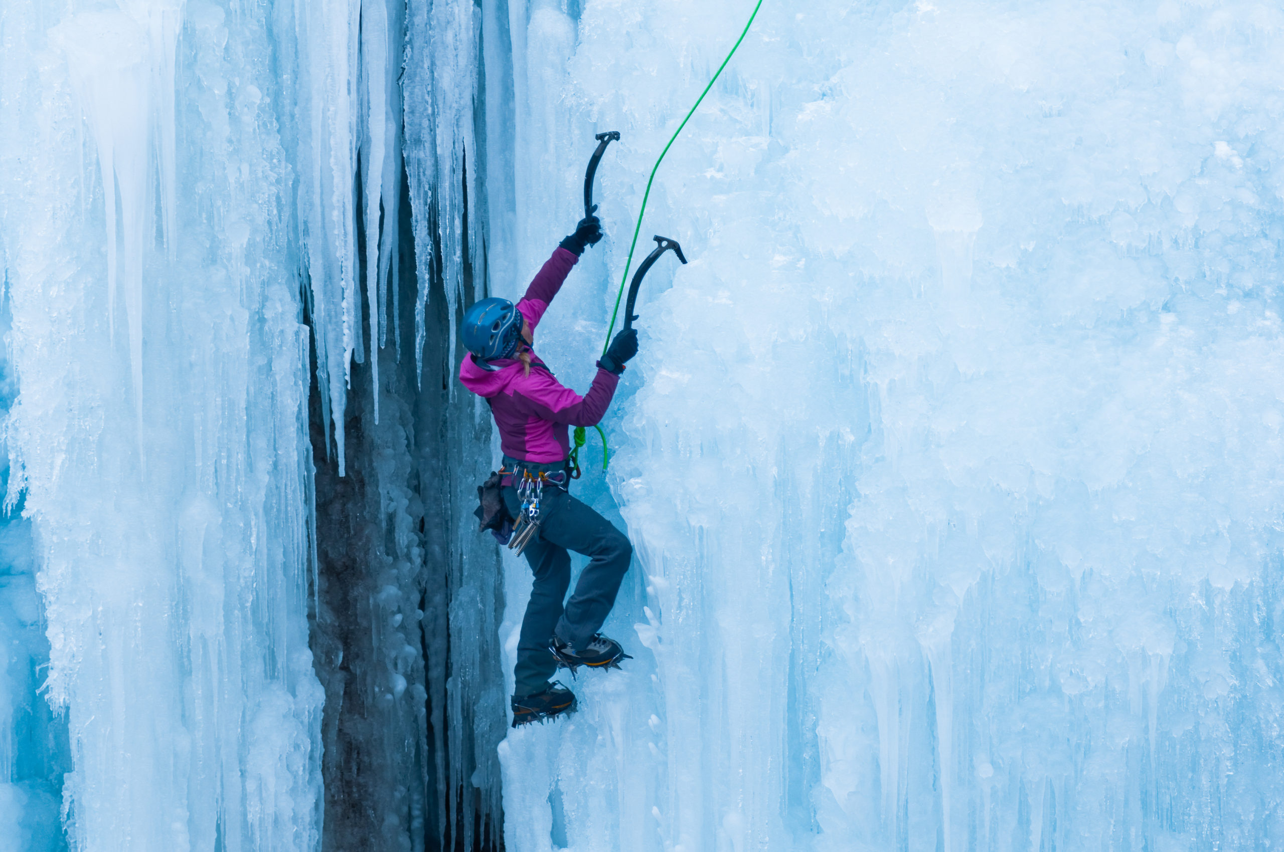 Clean Living Through Ice Climbing