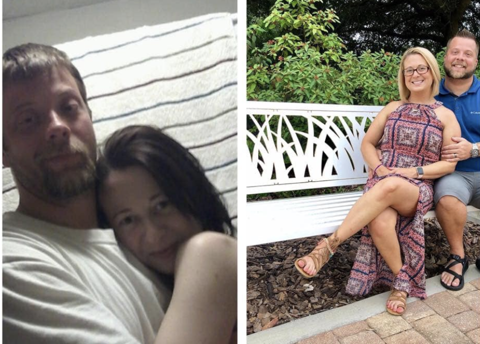 ‘Before And After’ Recovery Couple Go Viral