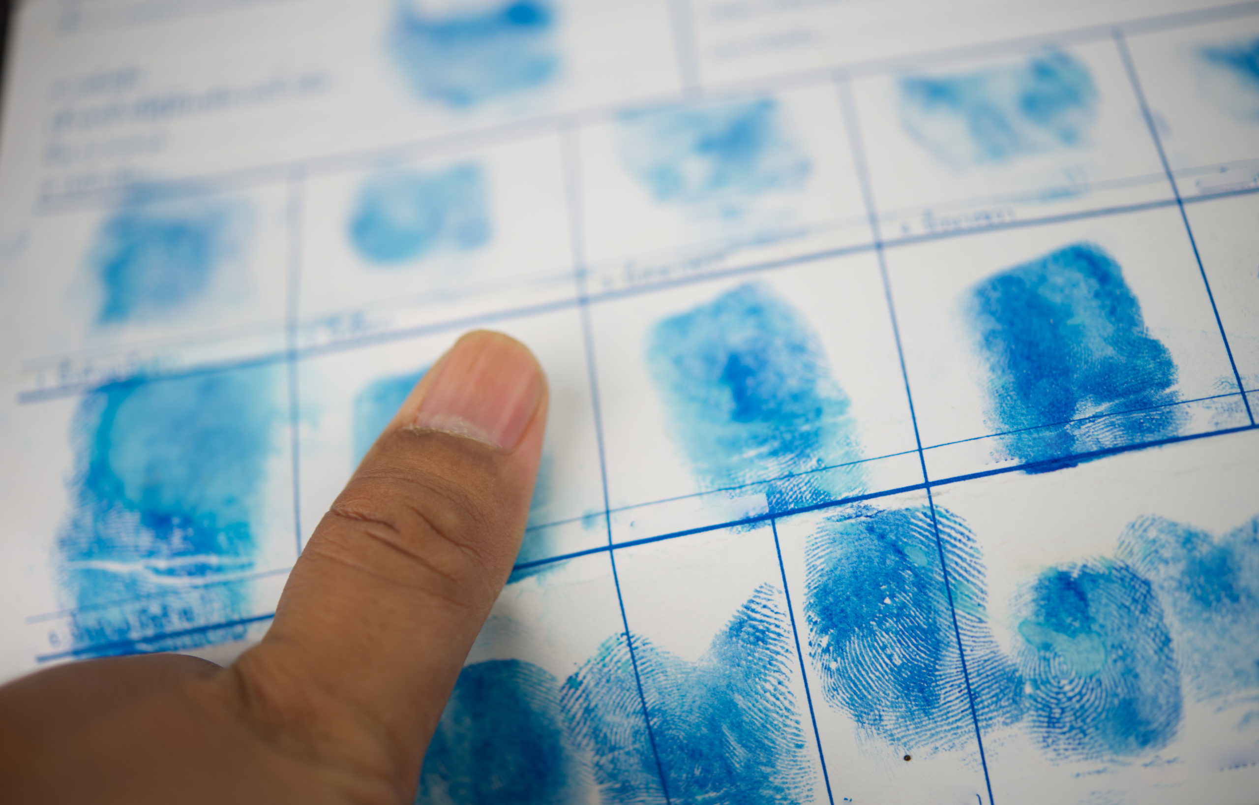 Drug Testing Via Fingerprints